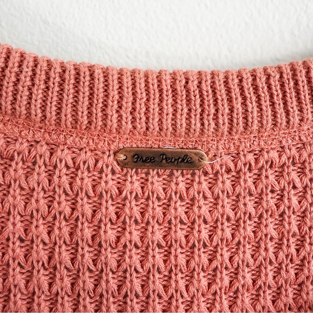 Free People Sunrise Sunset Cold Shoulder Sweater - Picture 12 of 12